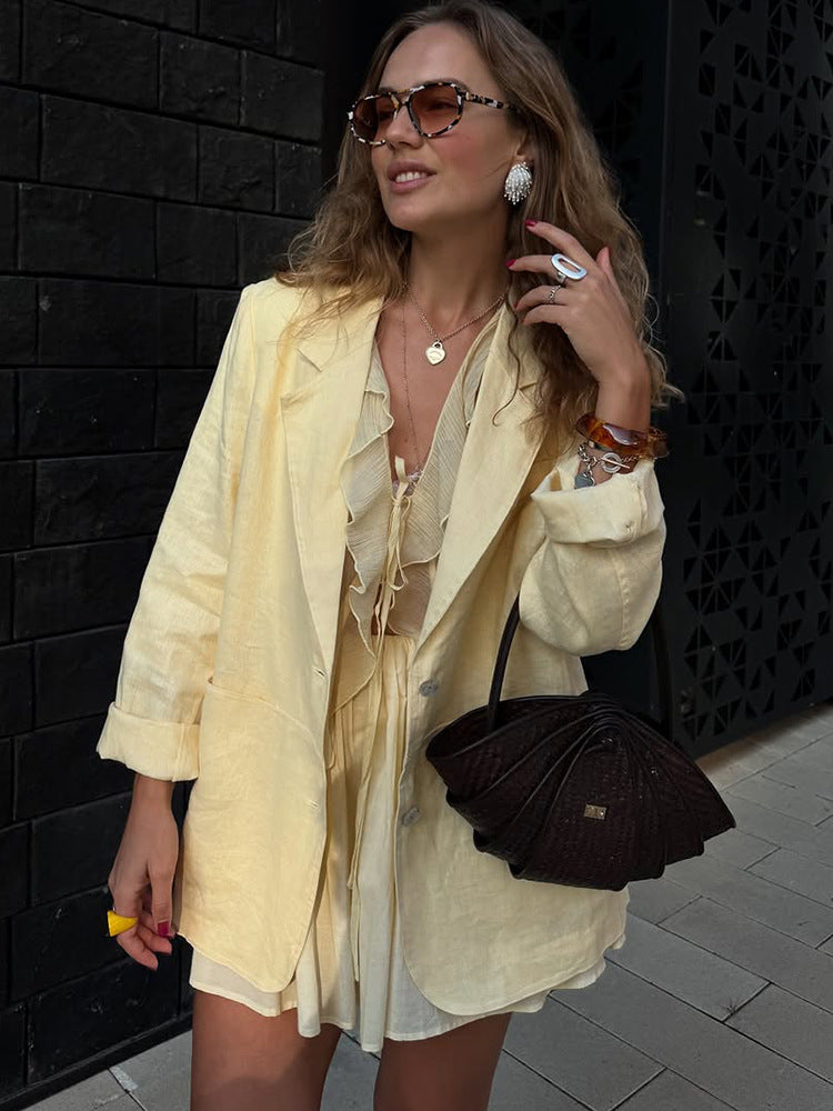 Damer Blazer med avslappnad passform Mirla-Eva Jonsson
