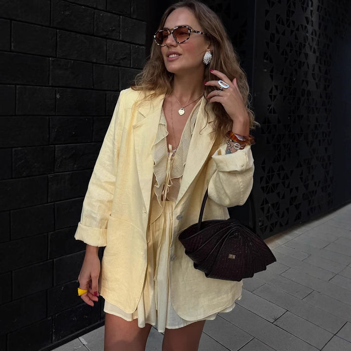 Damer Blazer med avslappnad passform Mirla-Eva Jonsson