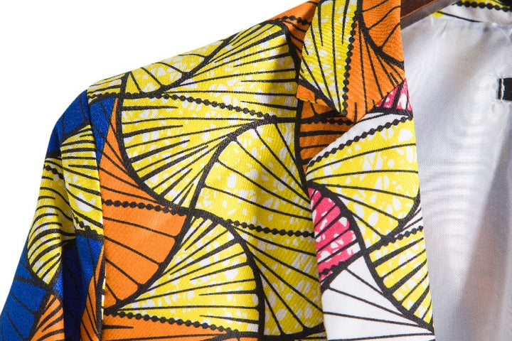 Damer Blazer med färgglad mönster Mirla-Eva Jonsson
