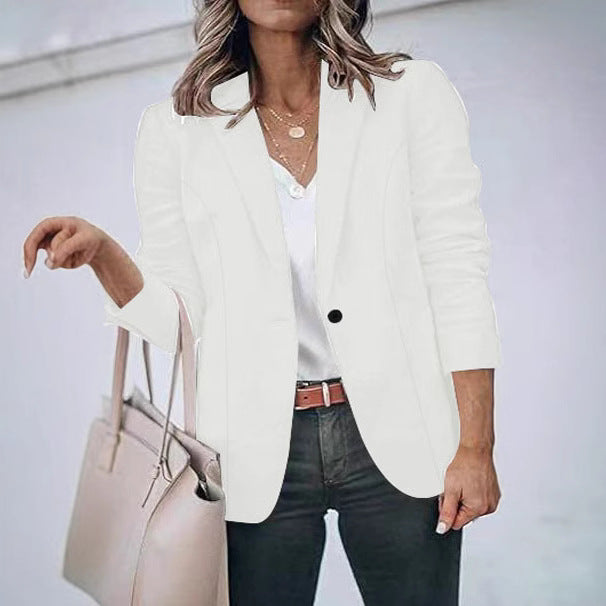 Damer Blazerjacka med elegant skärning och mångsidiga stylingalternativ Mirla-Eva Jonsson