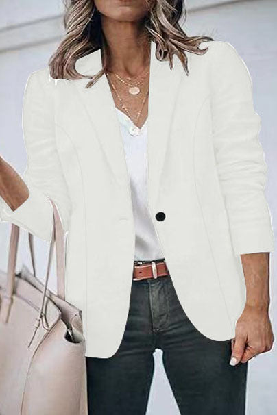 Damer Blazerjacka med elegant skärning och mångsidiga stylingalternativ Mirla-Eva Jonsson