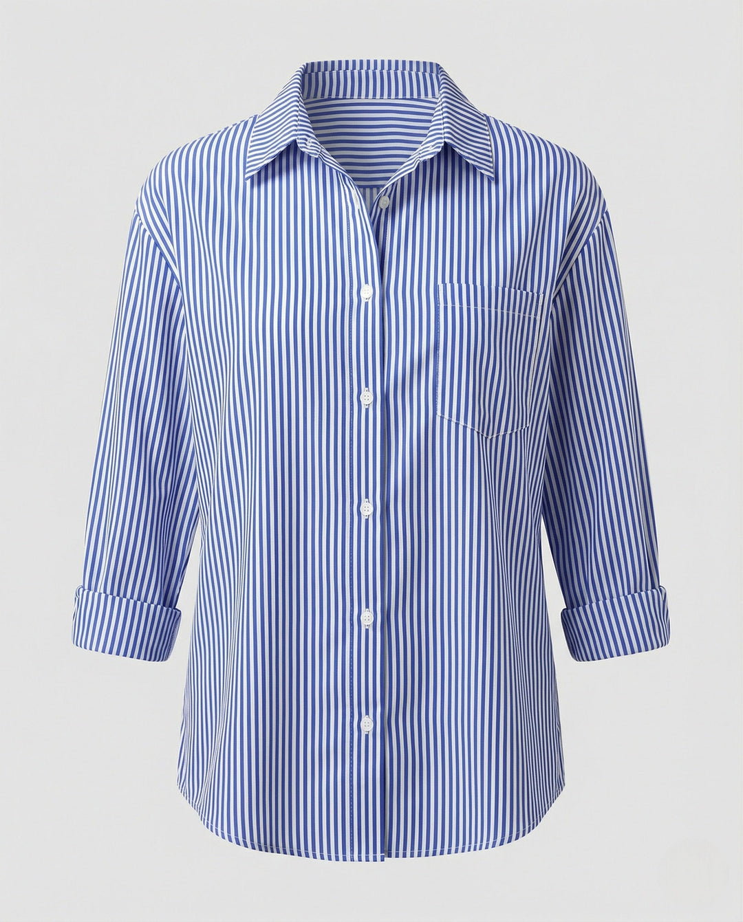 Damer Blus Oversize randig-Eva Jonsson
