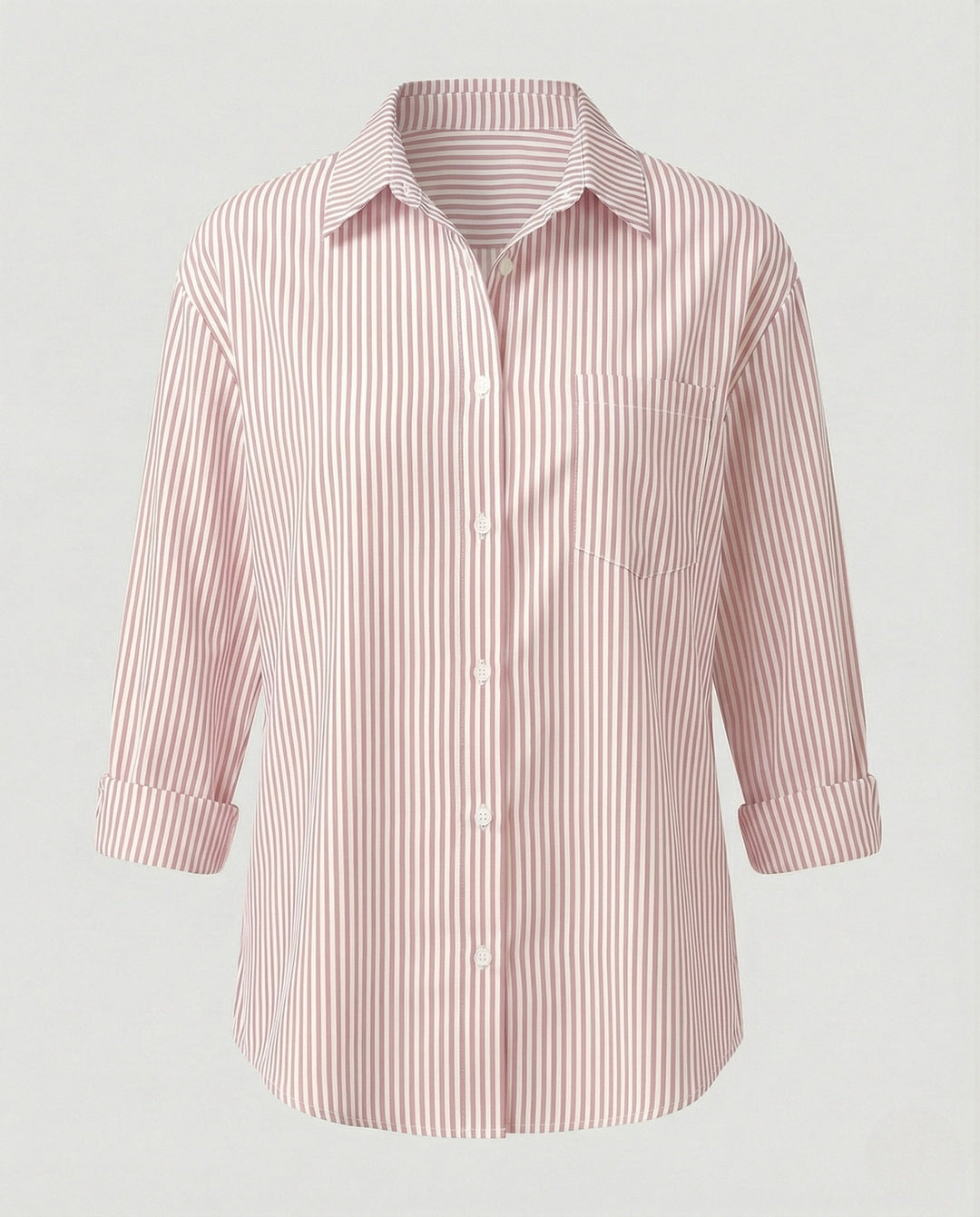 Damer Blus Oversize randig-Eva Jonsson