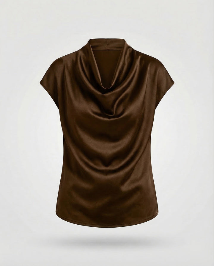 Damer Blus-Top Vattendroppsnack-Eva Jonsson