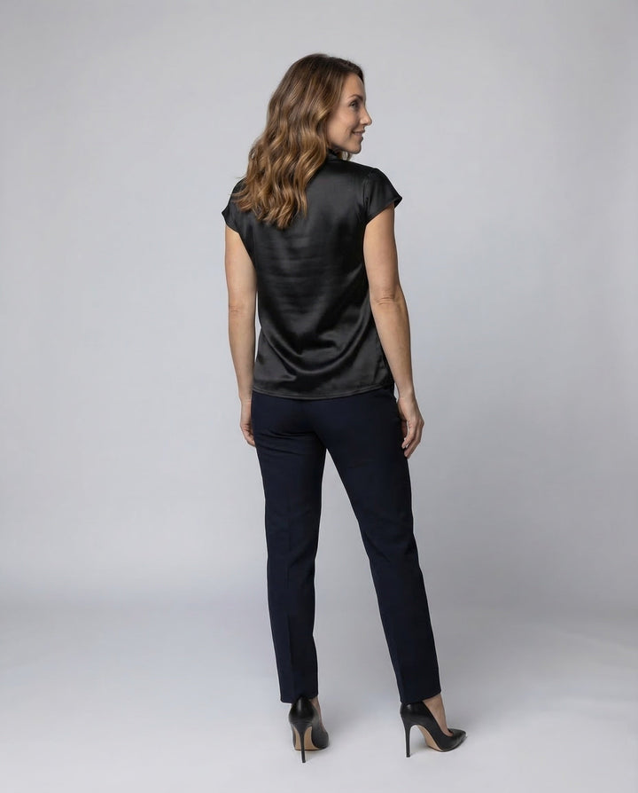Damer Blus-Top Vattendroppsnack-Eva Jonsson