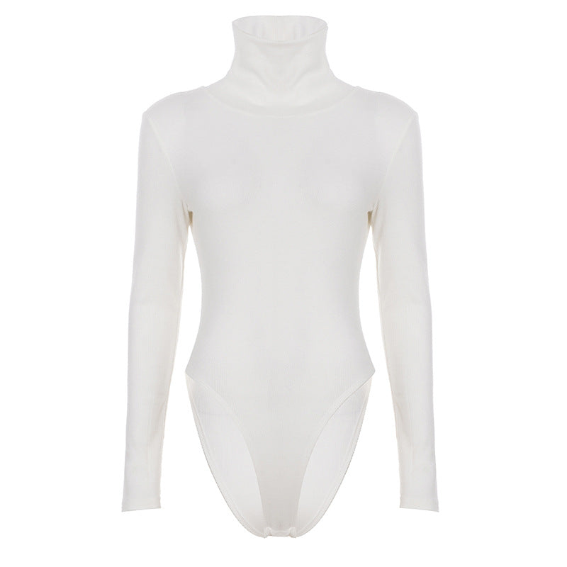 Damer Body med hög krage och elegant passform Mirla-Eva Jonsson