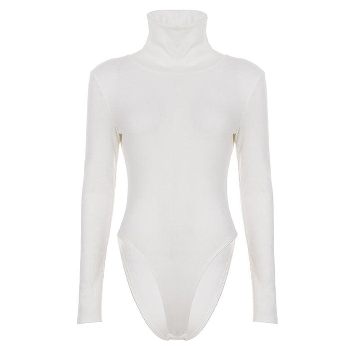 Damer Body med hög krage och elegant passform Mirla-Eva Jonsson