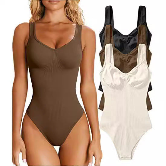 Damer Body med spagettiband och figurnära skärning Mirla-Eva Jonsson