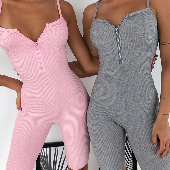 Damer Bodycon-Ribbad Overall Eva Jonsson-Eva Jonsson