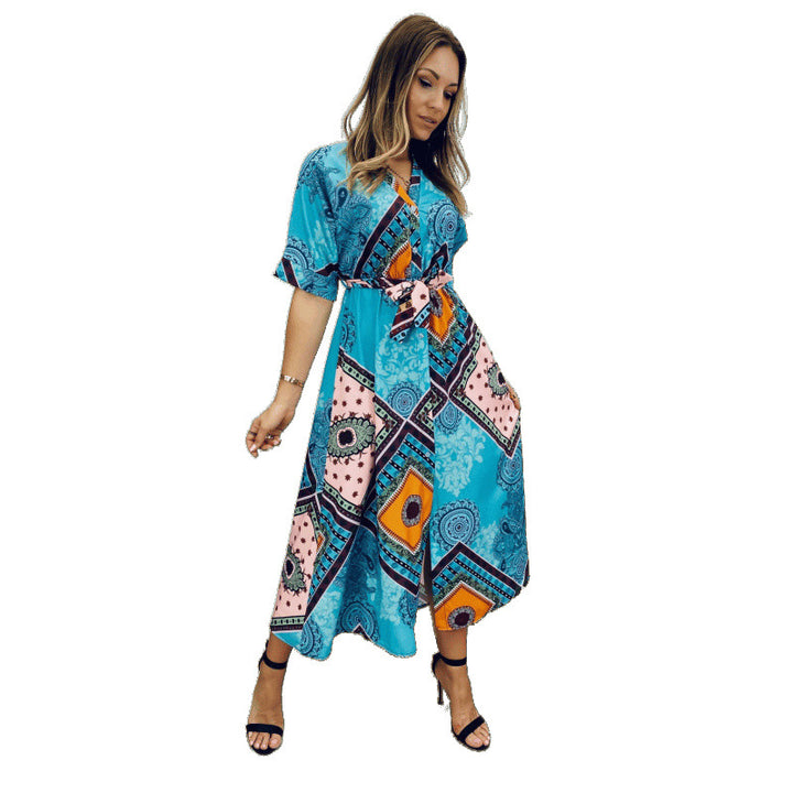 Damer Bohemian Wrapklänning Eva Jonsson-Eva Jonsson