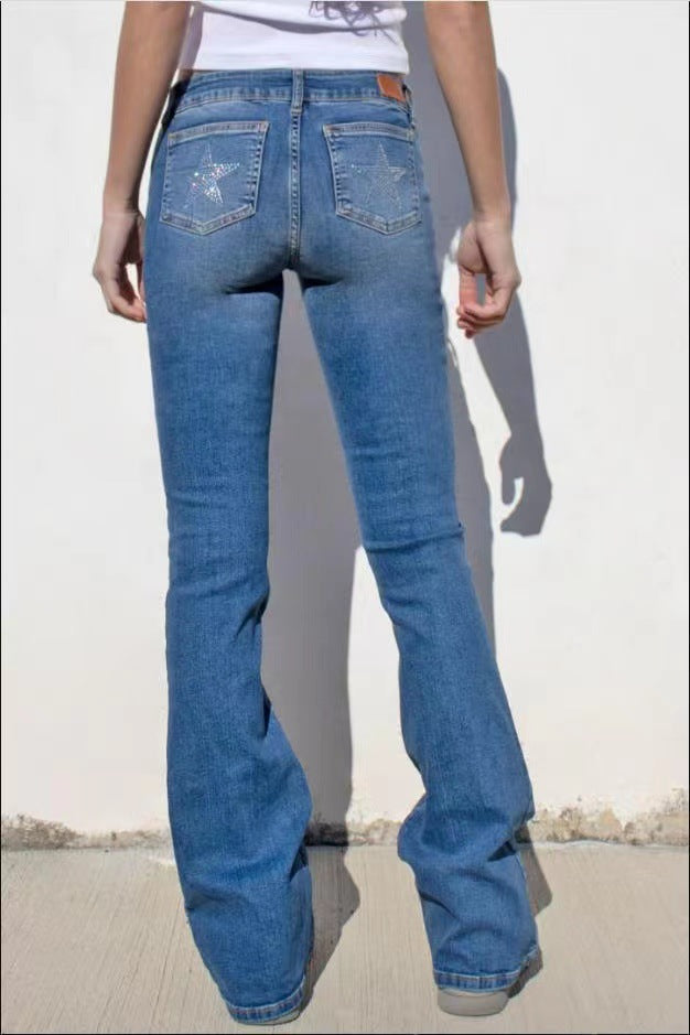 Damer Bootcut Jeans med praktiska fickor Mirla-Eva Jonsson