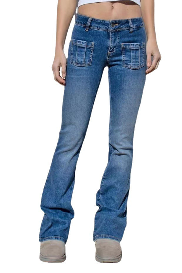 Damer Bootcut Jeans med praktiska fickor Mirla-Eva Jonsson