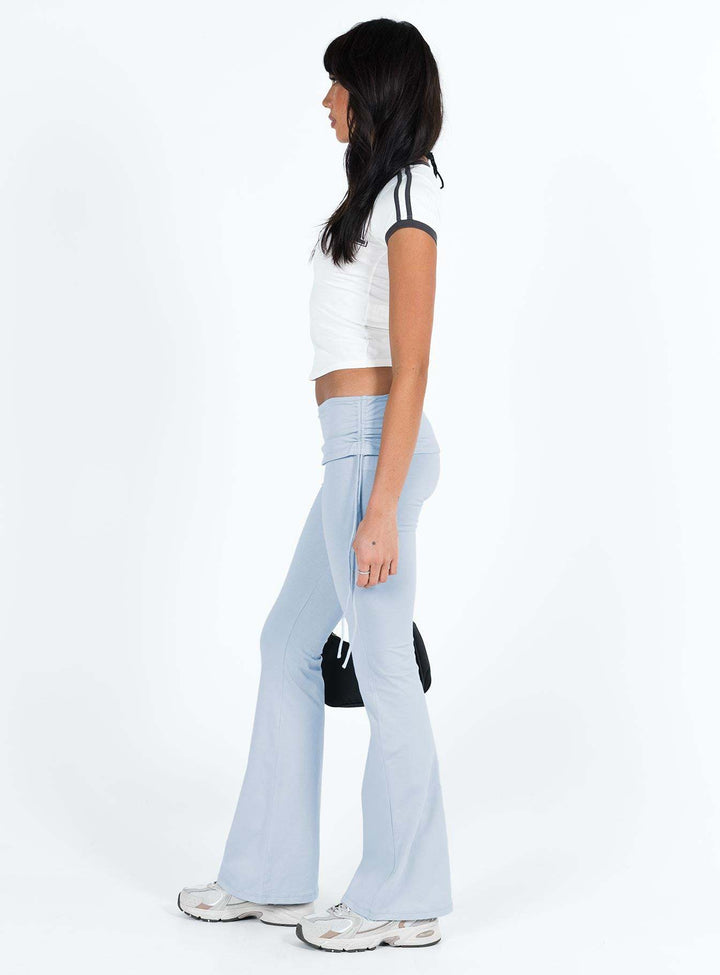 Damer Bootcut-leggings med hög midja och elastisk midja Mirla-Eva Jonsson