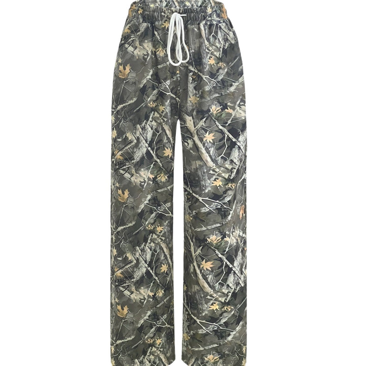 Damer Bred Camouflage-byxa Mirla-Eva Jonsson