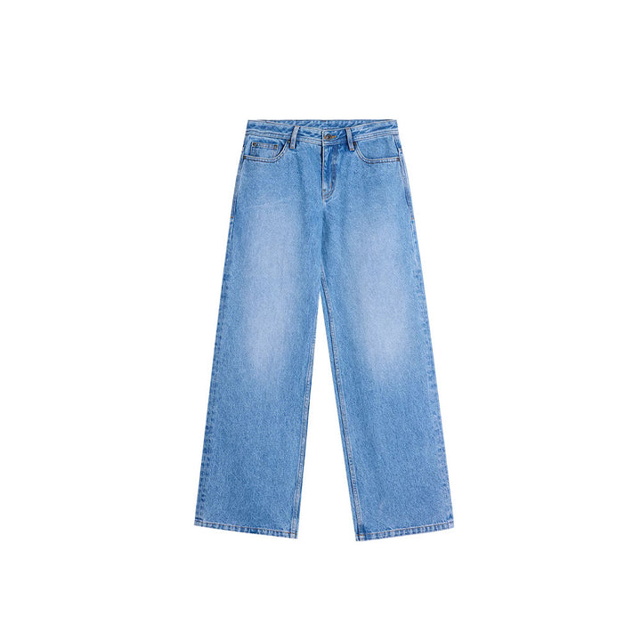 Damer Bred Denim Jeans i Casual Fit Mirla-Eva Jonsson