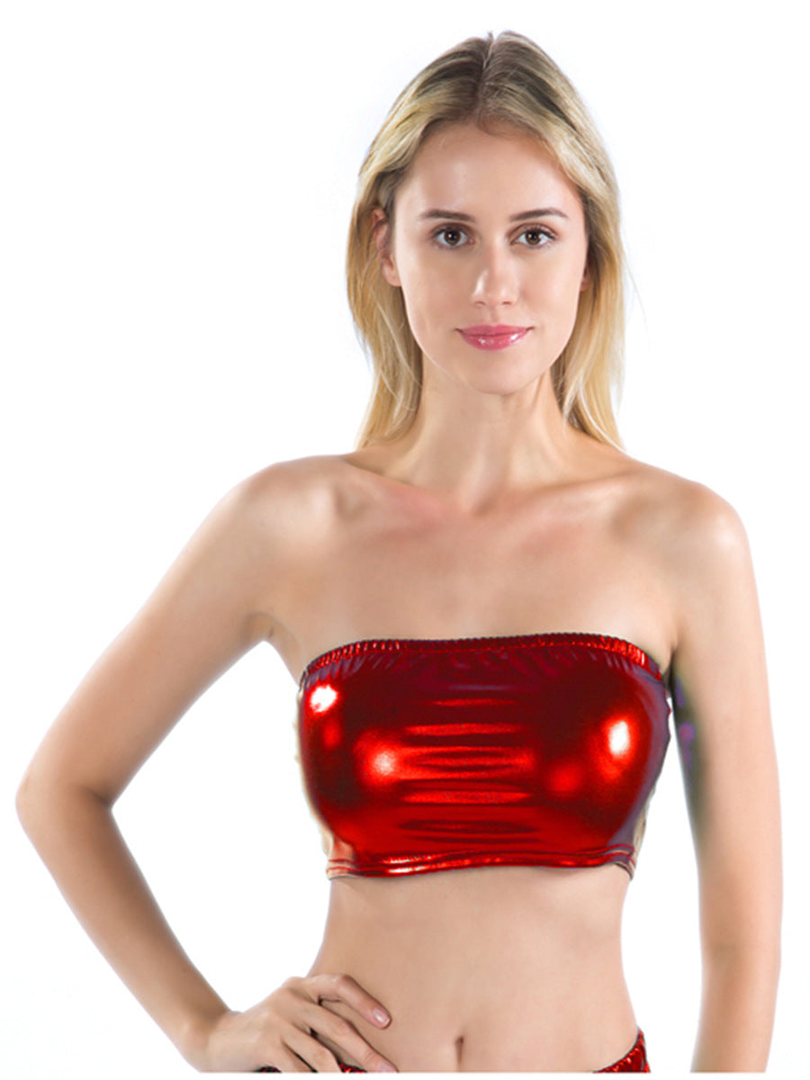 Damer Bustier i glänsande metallicdesign Mirla-Eva Jonsson