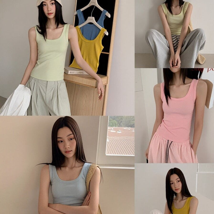 Damer Cami Tank Top Axelbandslös Elegant-Eva Jonsson