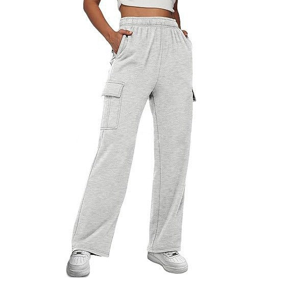 Damer Cargo-Joggingbyxor med elastisk midja och praktiska sidofickor Mirla-Eva Jonsson