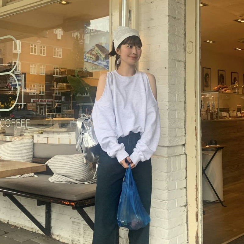 Damer Casual Cut-Out Tröja Mirla-Eva Jonsson