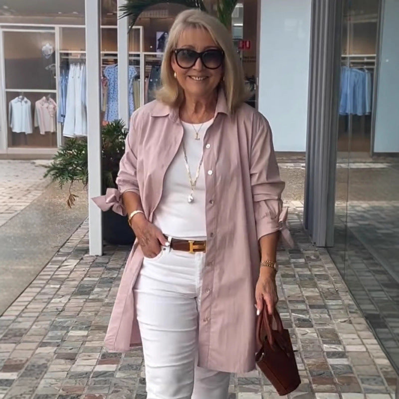 Damer Casual Skjortjacka i modern passform Mirla-Eva Jonsson