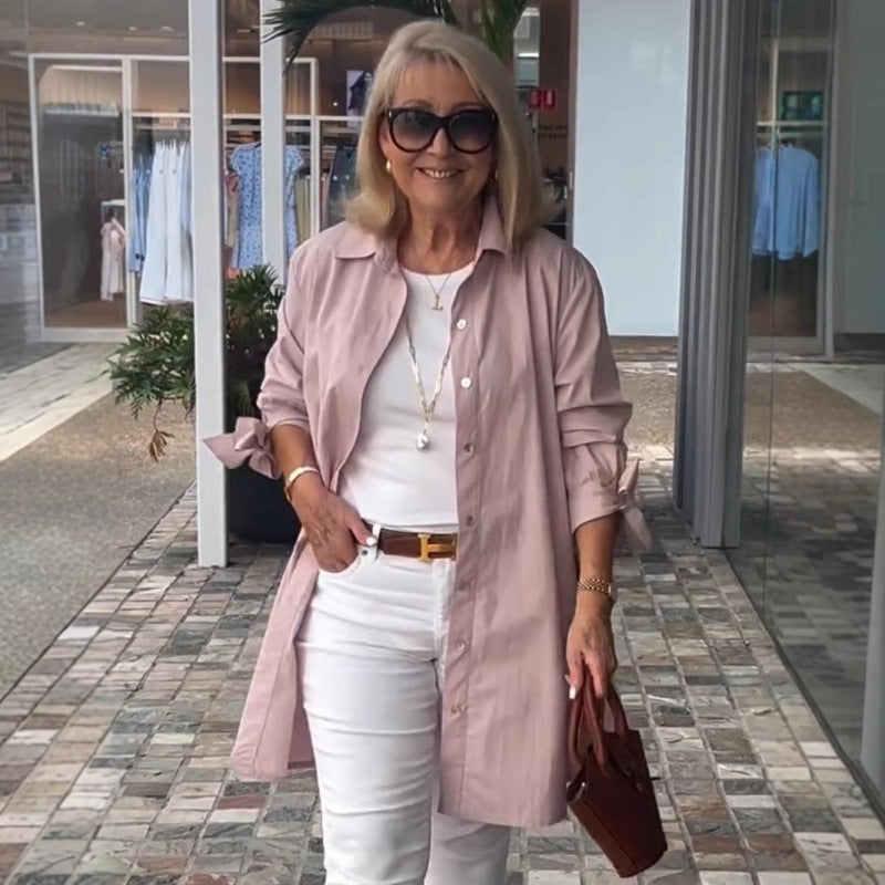 Damer Casual Skjortjacka i modern passform Mirla-Eva Jonsson