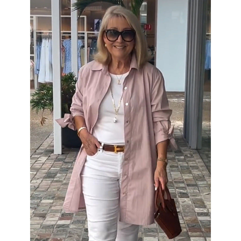 Damer Casual Skjortjacka i modern passform Mirla-Eva Jonsson