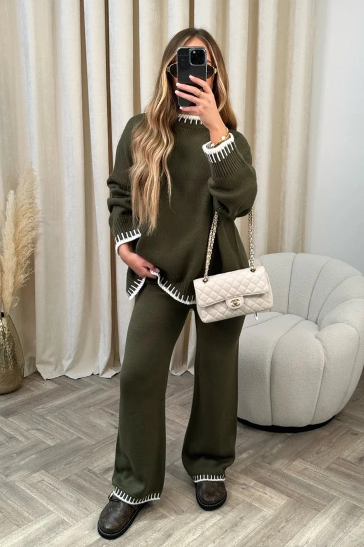 Damer Casual Stickad Dräkt Mirla-Eva Jonsson