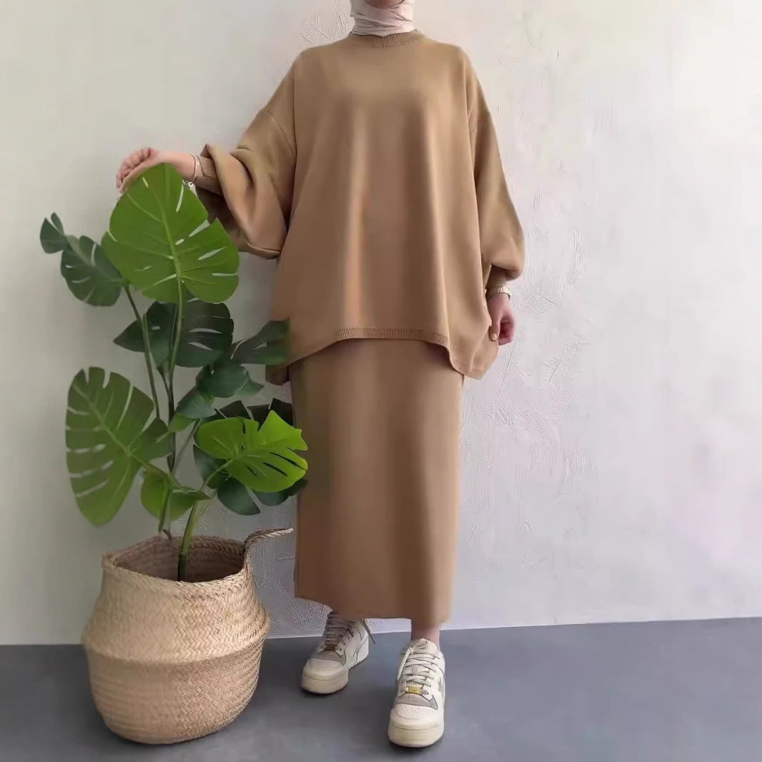 Damer Casual Sweatset med lös passform och bekväma fickor Eva Jonsson-Eva Jonsson
