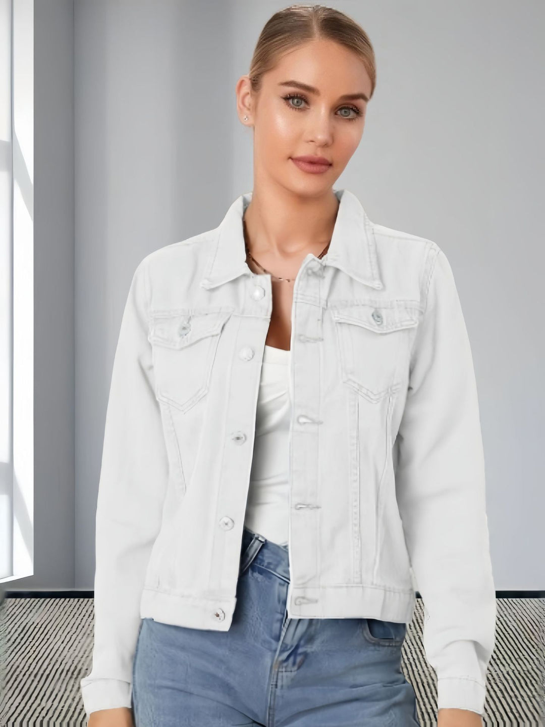 Damer Casual Utility-jacka med strukturerade detaljer Mirla-Eva Jonsson