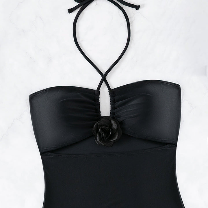 Damer Chic Cut-Out Badklänning med Wrapkjol Mirla-Eva Jonsson