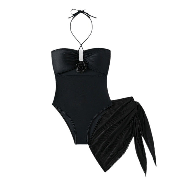 Damer Chic Cut-Out Badklänning med Wrapkjol Mirla-Eva Jonsson