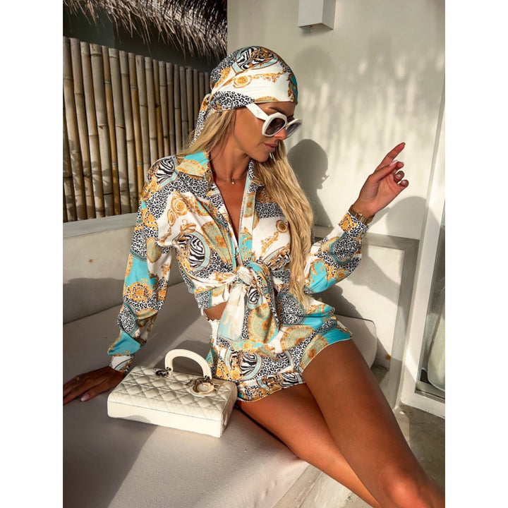 Damer Chic Satin Co-ord Set Eva Jonsson-Eva Jonsson