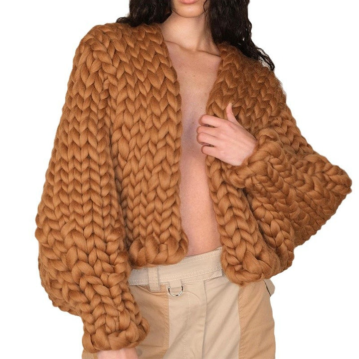 Damer Chunky Cardigan Mirla-Eva Jonsson