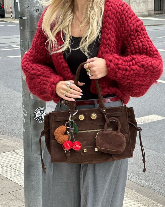 Damer Chunky Cardigan Mirla-Eva Jonsson