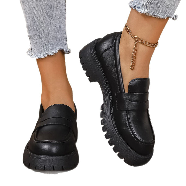 Damer Chunky Loafers i Modern Stil med Halkfri Profilsoffa Mirla-Eva Jonsson