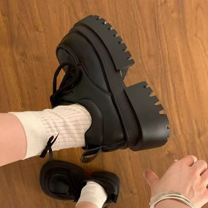 Damer Chunky Snörskor med Halkskyddsål och Modernt Design Mirla-Eva Jonsson