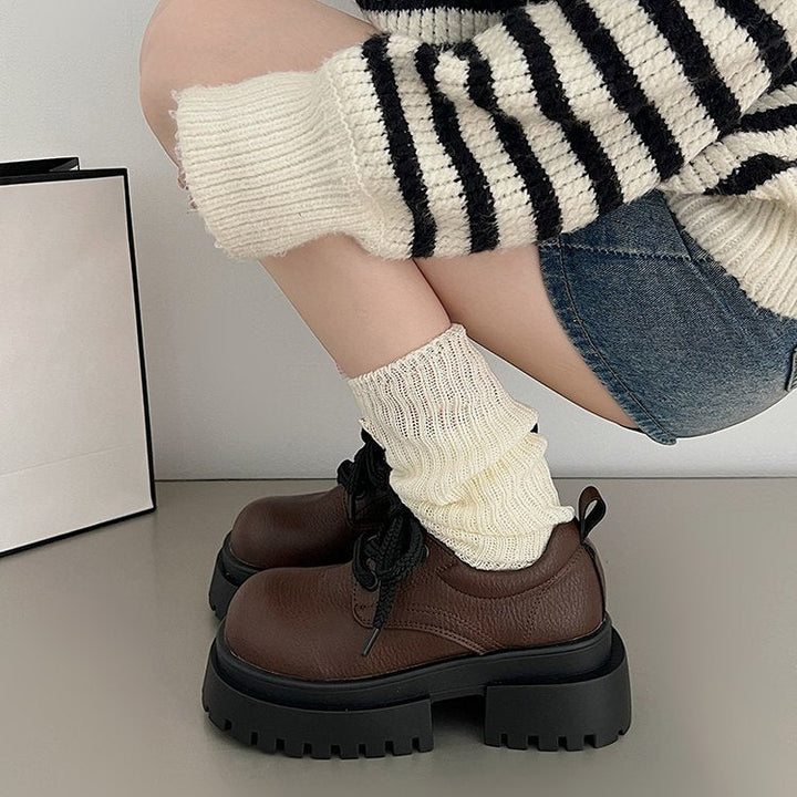 Damer Chunky Snörskor med Tjock Profil och Modernt Design Mirla-Eva Jonsson