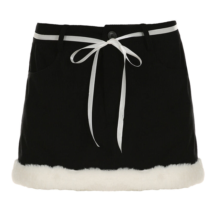 Damer Cordshorts med värmande fleece-parti Mirla-Eva Jonsson