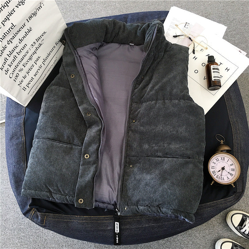 Damer Corduroy Puffer Väst Mirla-Eva Jonsson