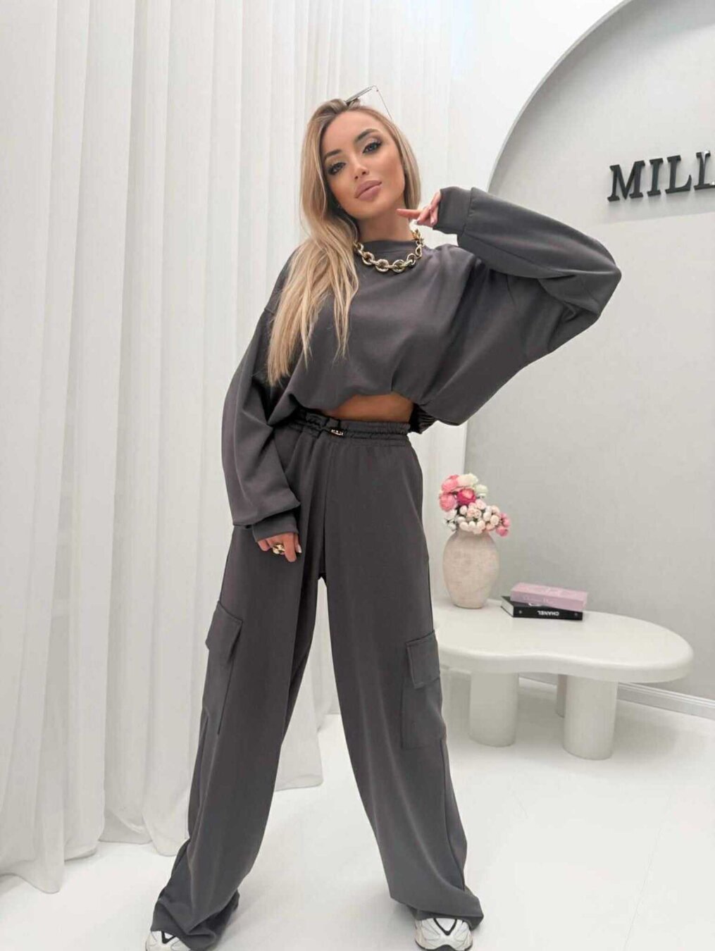 Damer Cozy Oversized Set Mirla-Eva Jonsson