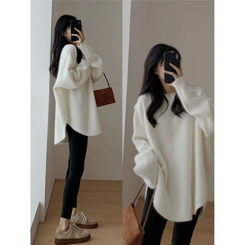 Damer Cozy Oversized Tröja gjord av mjukt material Mirla-Eva Jonsson