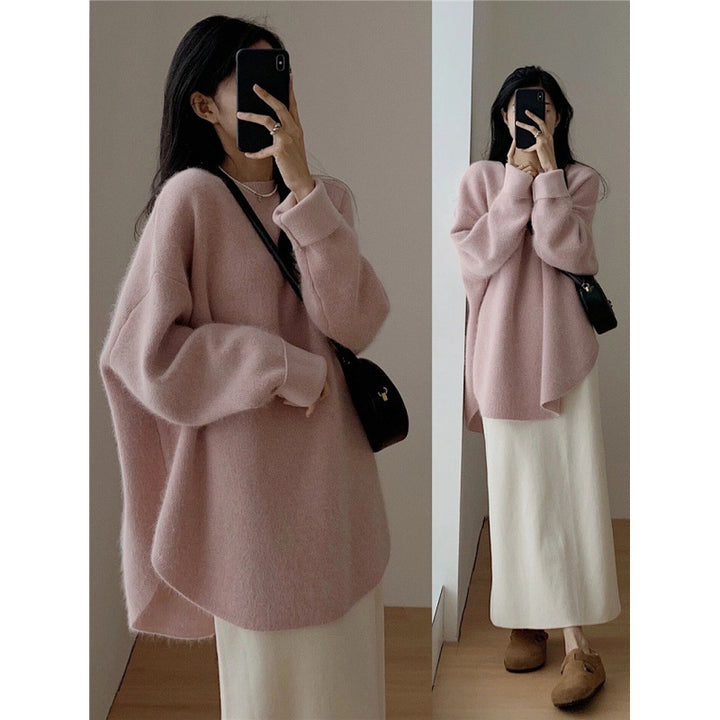 Damer Cozy Oversized Tröja gjord av mjukt material Mirla-Eva Jonsson