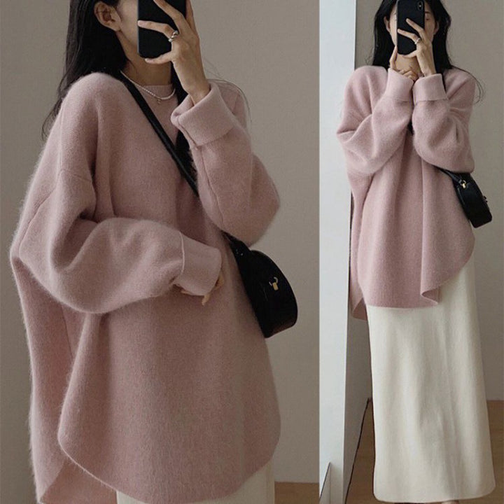 Damer Cozy Oversized Tröja gjord av mjukt material Mirla-Eva Jonsson