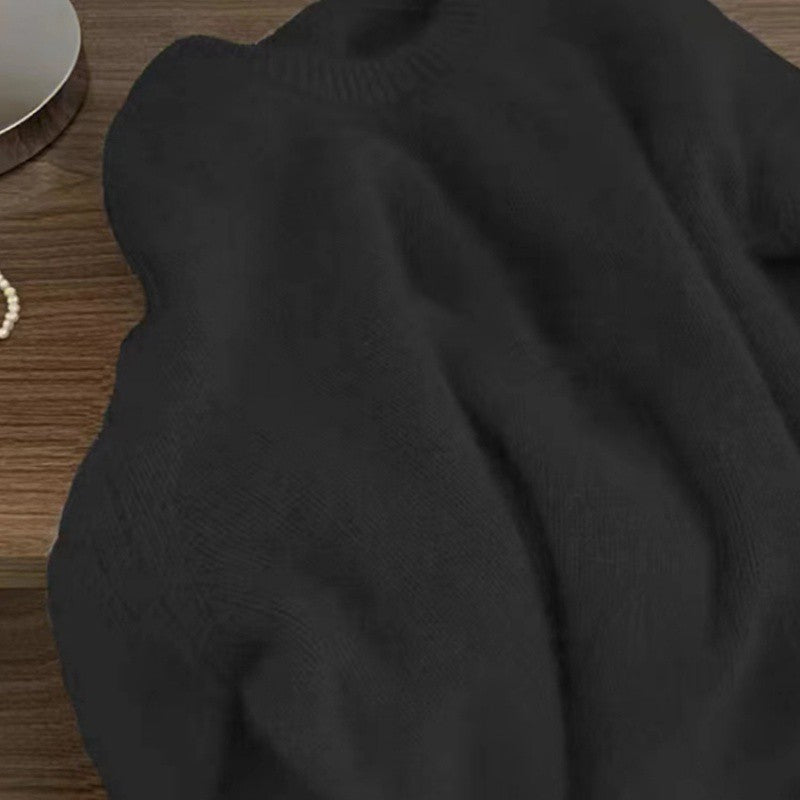 Damer Cozy Sweater gjord av finstickad blandning Mirla-Eva Jonsson