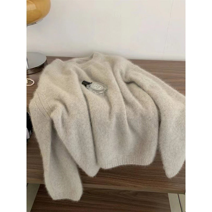 Damer Cozy Sweater gjord av finstickad blandning Mirla-Eva Jonsson