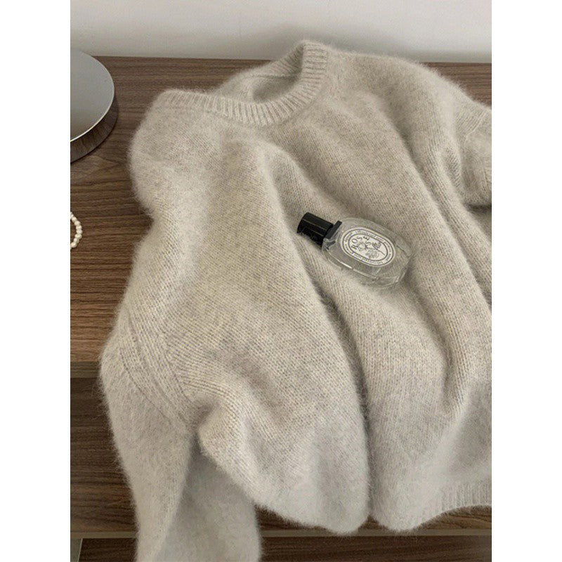 Damer Cozy Sweater gjord av finstickad blandning Mirla-Eva Jonsson