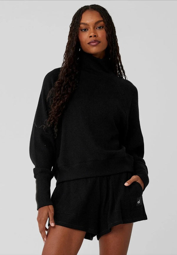 Damer Cozy Waffle Stick Sweater Set Mirla-Eva Jonsson
