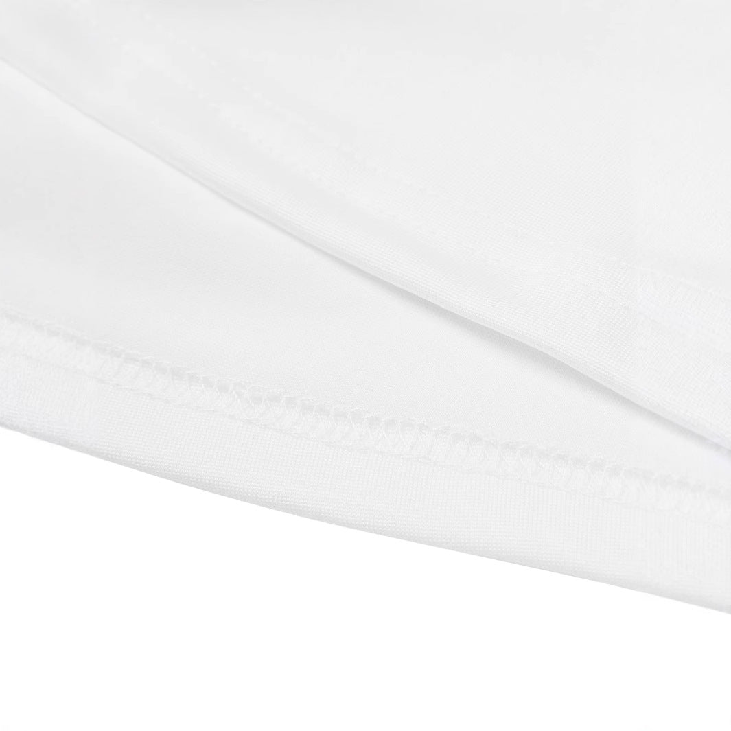 Damer Crop-T Shirt med slätt körsbärsmönster och lekfullt tryck Mirla-Eva Jonsson