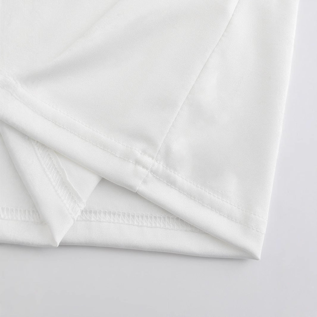 Damer Crop-T-Shirt med unik dödskalle-design Mirla-Eva Jonsson