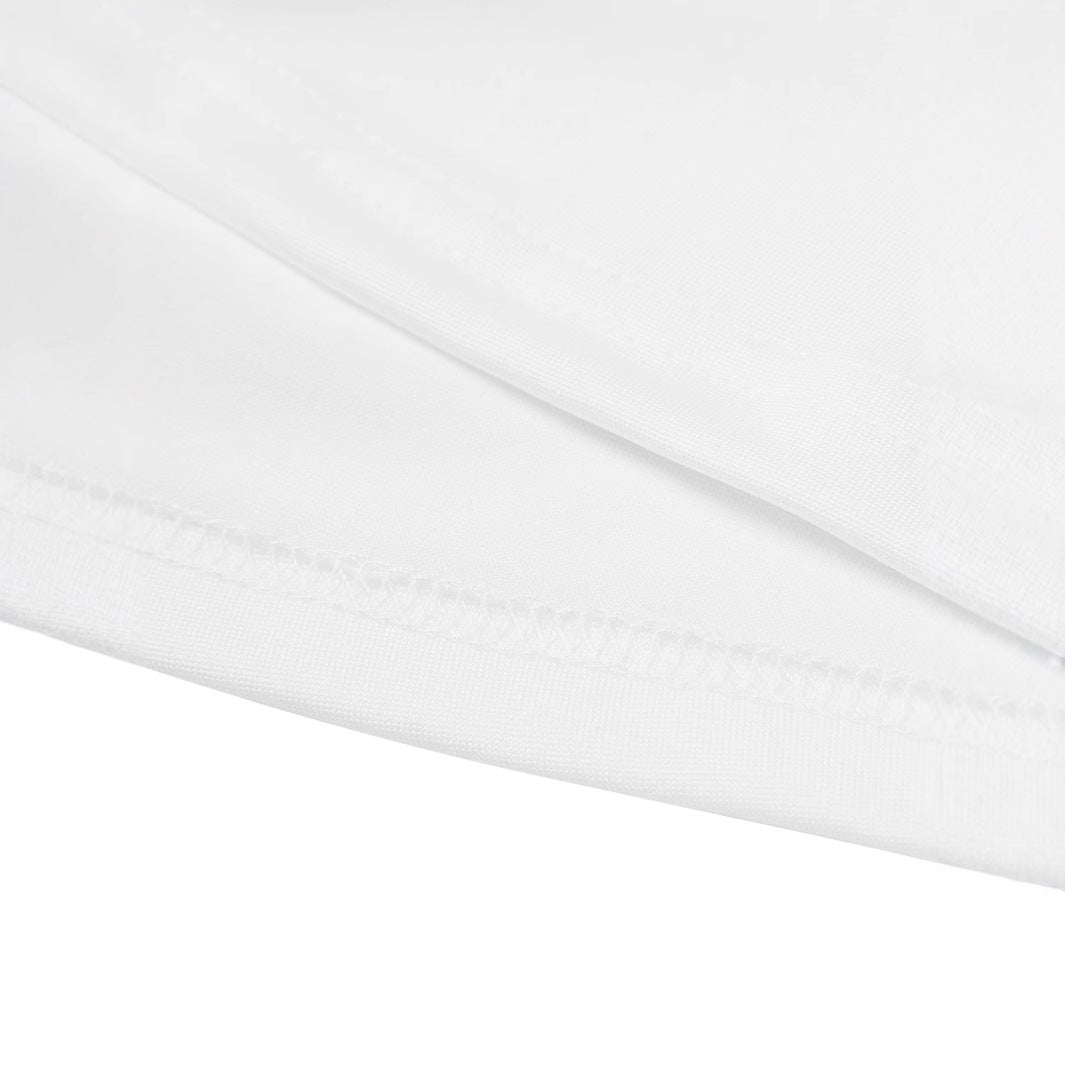 Damer Crop-T-shirt med kreativt barnteckningsmönster Mirla-Eva Jonsson
